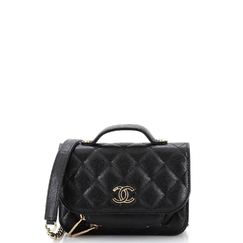 Chic And Clearance-Priced Tote Bags Business Affinity Flap Bag Quilted Caviar Mini Chic And Clearance-Priced Tote Bags Business Affinity Flap Bag Quilted Caviar Mini
