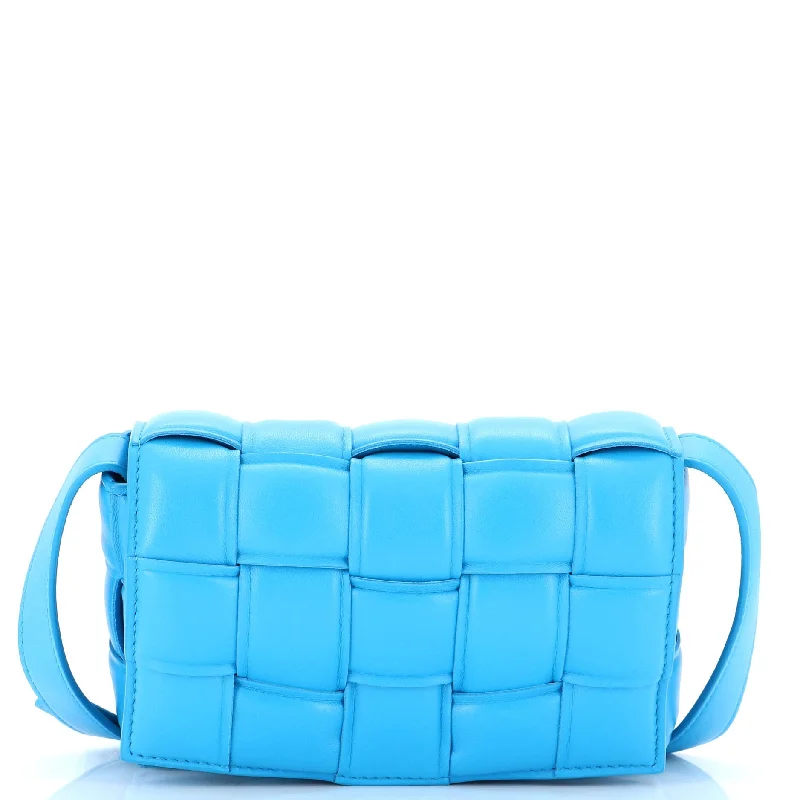 Spacious Bags With Holiday Promotions Cassette Crossbody Bag Padded Maxi Intrecciato Leather Small Spacious Bags With Holiday Promotions Cassette Crossbody Bag Padded Maxi Intrecciato Leather Small