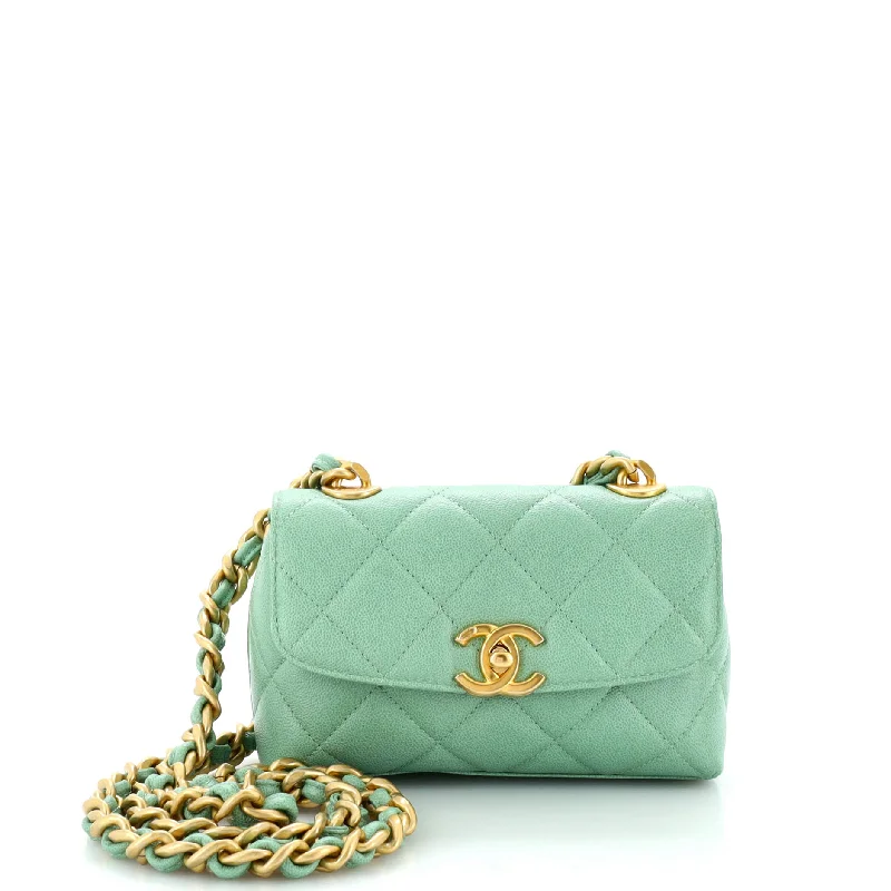 Designer-Inspired Bags At Budget-Friendly Prices CC Rounded Flap Crossbody Bag Quilted Caviar Mini Designer-Inspired Bags At Budget-Friendly Prices CC Rounded Flap Crossbody Bag Quilted Caviar Mini