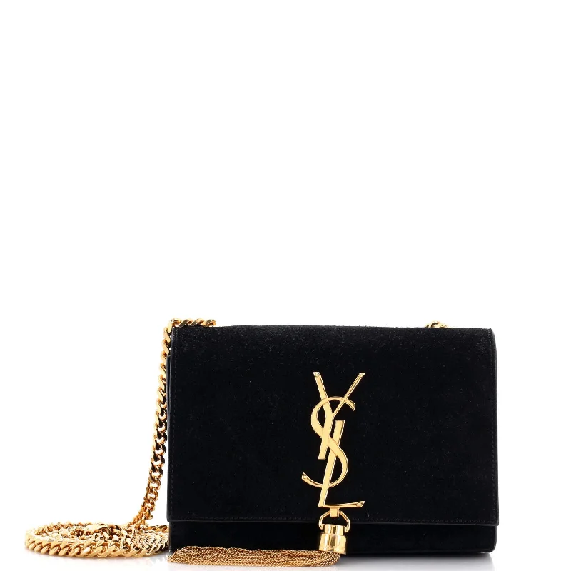 Everyday Bags For Work, School, Or Errands Classic Monogram Tassel Crossbody Bag Suede Small Everyday Bags For Work, School, Or Errands Classic Monogram Tassel Crossbody Bag Suede Small