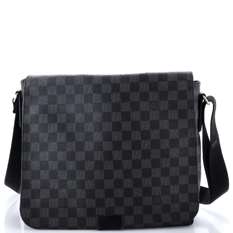 Stylish And Affordable Bags For Every Occasion District Messenger Bag Damier Graphite MM Stylish And Affordable Bags For Every Occasion District Messenger Bag Damier Graphite MM