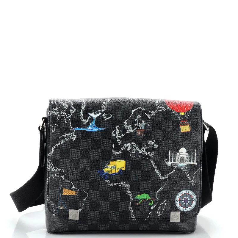Seasonal Clearance Bags For Summer, Winter, Etc. District NM Messenger Bag Limited Edition Renaissance Map Damier Graphite PM Seasonal Clearance Bags For Summer, Winter, Etc. District NM Messenger Bag Limited Edition Renaissance Map Damier Graphite PM