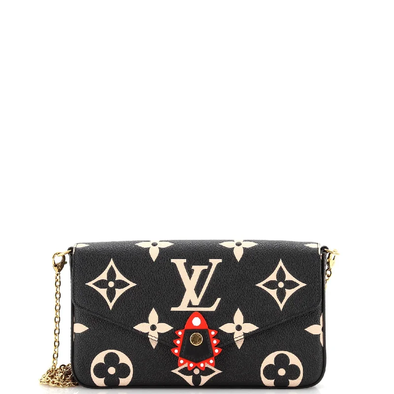 Luxury Bags For Working Professionals Felicie Pochette Limited Edition Crafty Monogram Empreinte Giant Luxury Bags For Working Professionals Felicie Pochette Limited Edition Crafty Monogram Empreinte Giant
