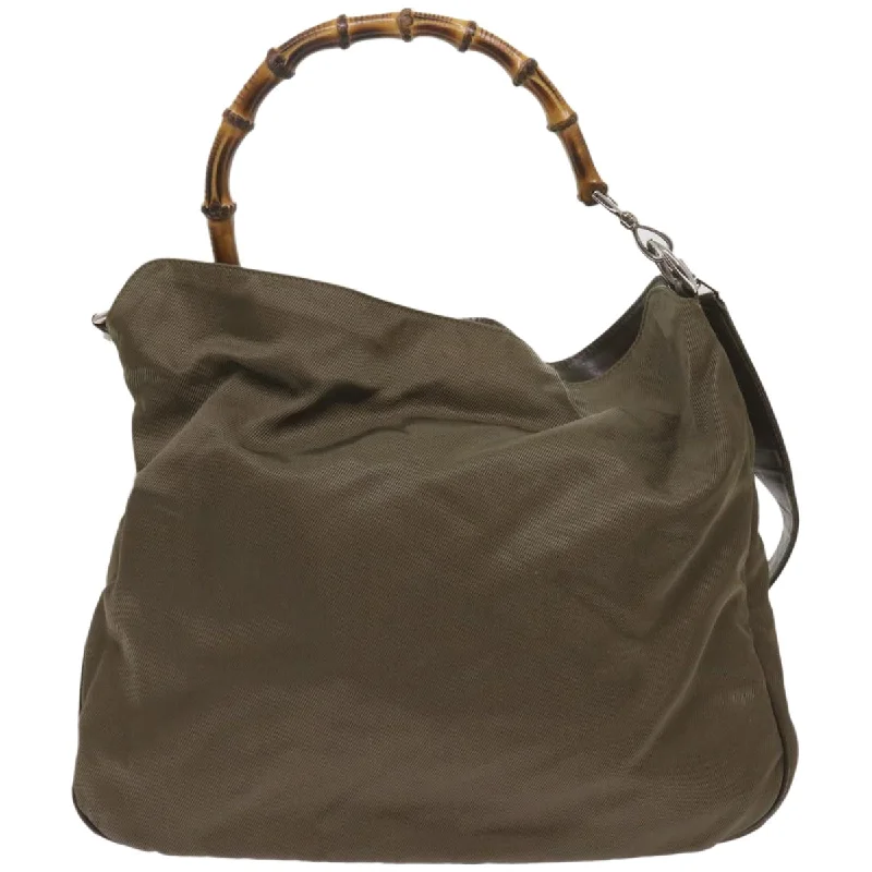 Edgy Bags For Bold And Daring Fashionistas Gucci Bamboo Synthetic Shoulder Bag (Pre-Owned) Edgy Bags For Bold And Daring Fashionistas Gucci Bamboo Synthetic Shoulder Bag (Pre-Owned)
