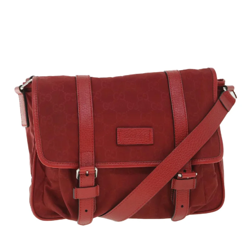 Urban Bags For City Life And Streetwear Fashion Gucci -- Canvas Shoulder Bag (Pre-Owned) Urban Bags For City Life And Streetwear Fashion Gucci -- Canvas Shoulder Bag (Pre-Owned)