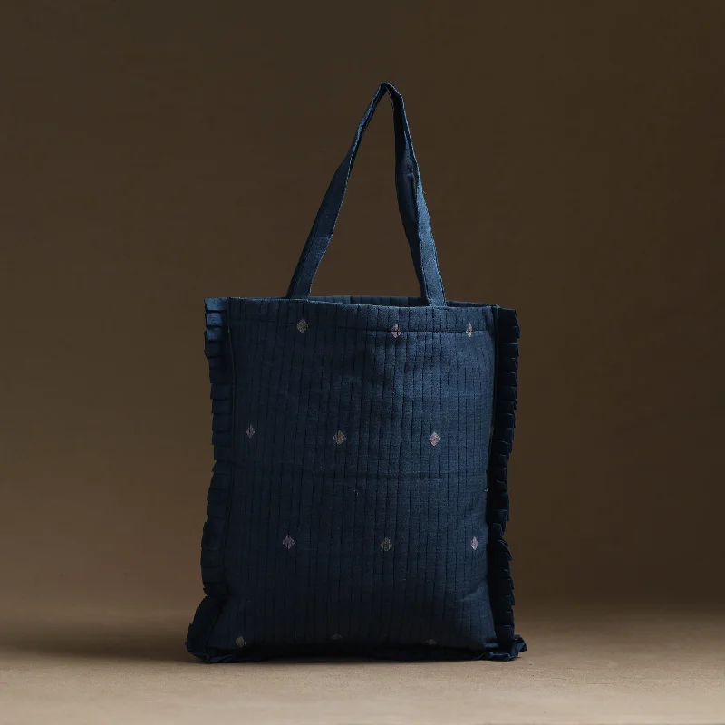 Lightweight And Functional Bags For Travel And Work Handcrafted Cotton Frill Jhola Bag 03 Lightweight And Functional Bags For Travel And Work Handcrafted Cotton Frill Jhola Bag 03