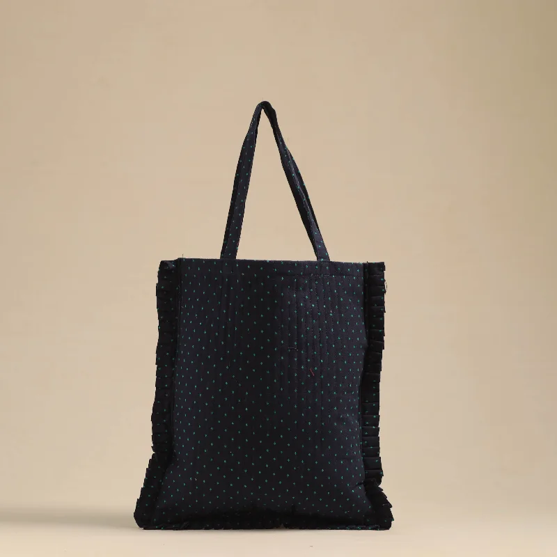Stylish Bags For Fashion Influencers And Bloggers Handcrafted Cotton Frill Jhola Bag 10 Stylish Bags For Fashion Influencers And Bloggers Handcrafted Cotton Frill Jhola Bag 10