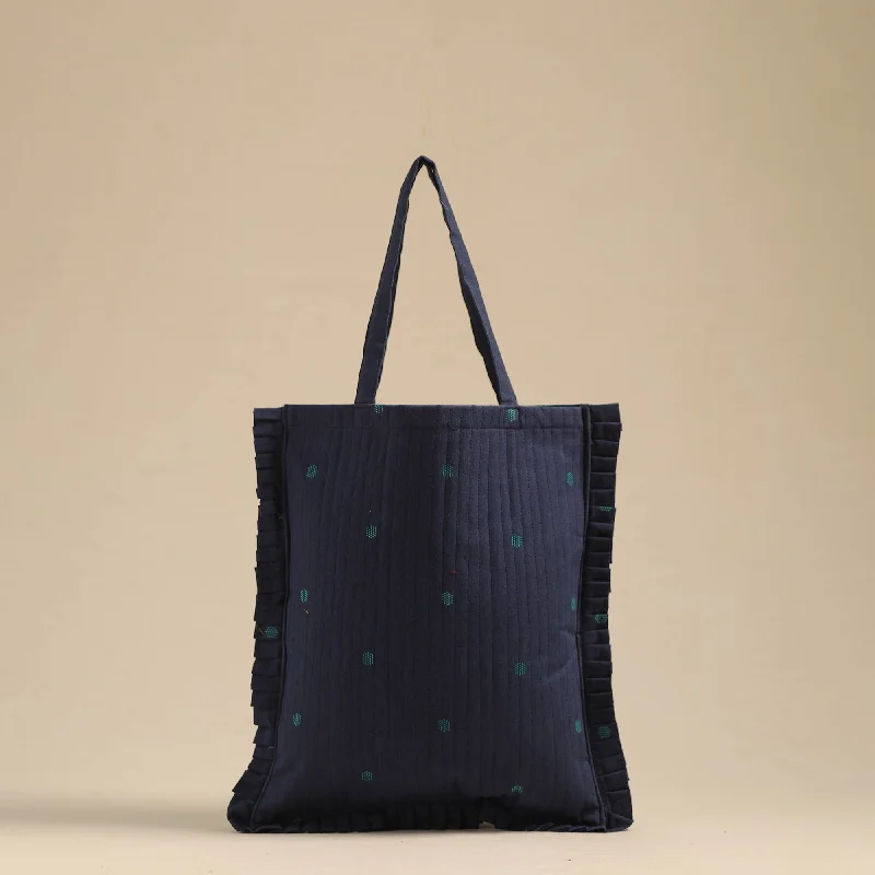 Stylish Bags For Fashion Bloggers With Promotions Handcrafted Cotton Frill Jhola Bag 15 Stylish Bags For Fashion Bloggers With Promotions Handcrafted Cotton Frill Jhola Bag 15