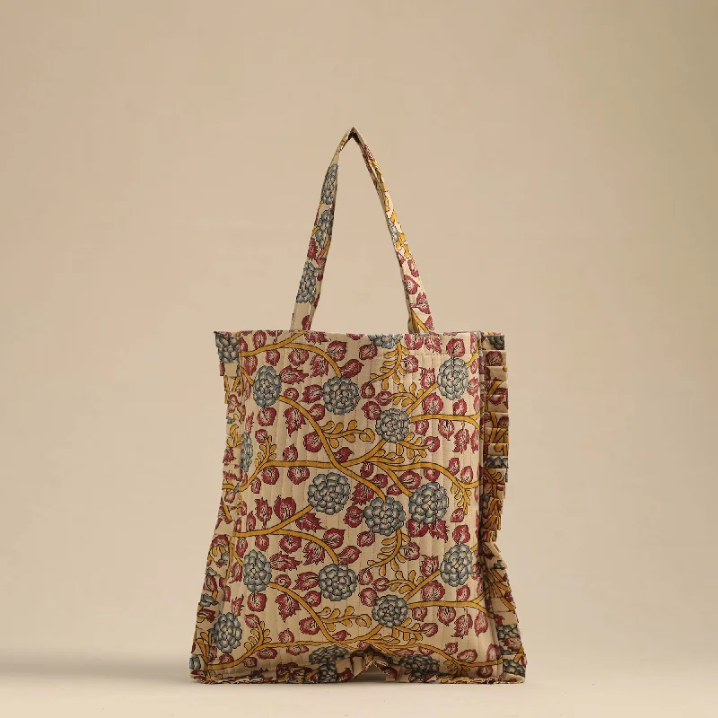 Sporty Bags For Active And Athletic Lifestyles Beige - Handcrafted Cotton Frill Jhola Bag 38 Sporty Bags For Active And Athletic Lifestyles Beige - Handcrafted Cotton Frill Jhola Bag 38