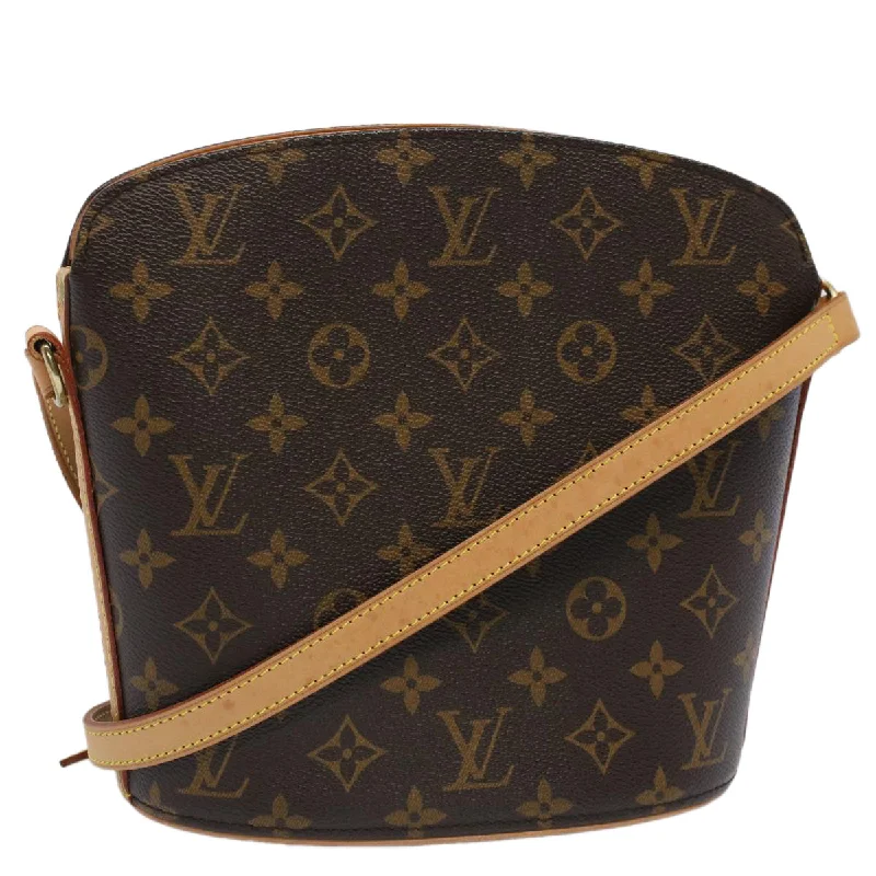Customizable Bags For Personalized Style Louis Vuitton Drouot Canvas Shoulder Bag (Pre-Owned) Customizable Bags For Personalized Style Louis Vuitton Drouot Canvas Shoulder Bag (Pre-Owned)