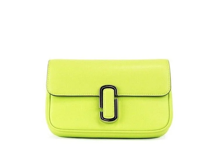 Genuine Bags On Clearance Sale Marc Jacobs The J Marc Green Glow Smooth Leather Shoulder Crossbody Handbag Genuine Bags On Clearance Sale Marc Jacobs The J Marc Green Glow Smooth Leather Shoulder Crossbody Handbag