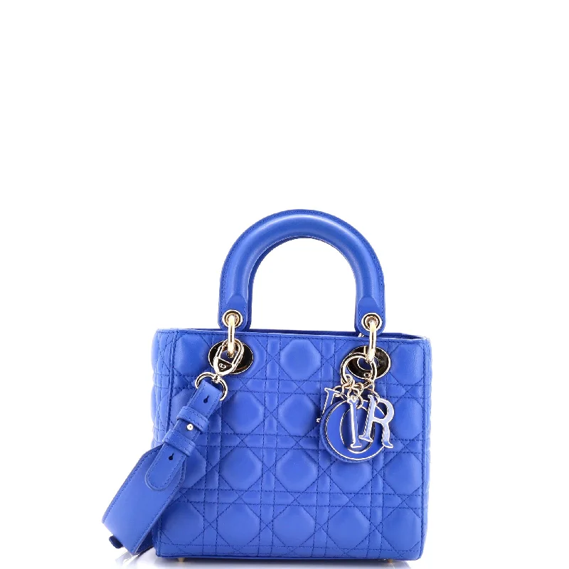 Holiday Gift Bags For Christmas My ABCDior Lady Dior Bag Cannage Quilt Lambskin