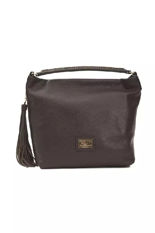 Spacious Bags With Holiday Promotions Pompei Donatella Chic Leather Shoulder Women's Bag Spacious Bags With Holiday Promotions Pompei Donatella Chic Leather Shoulder Women's Bag
