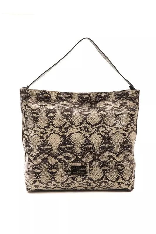 Spacious Bags With Holiday Promotions Pompei Donatella Chic Python Print Leather Shoulder Women's Bag Spacious Bags With Holiday Promotions Pompei Donatella Chic Python Print Leather Shoulder Women's Bag