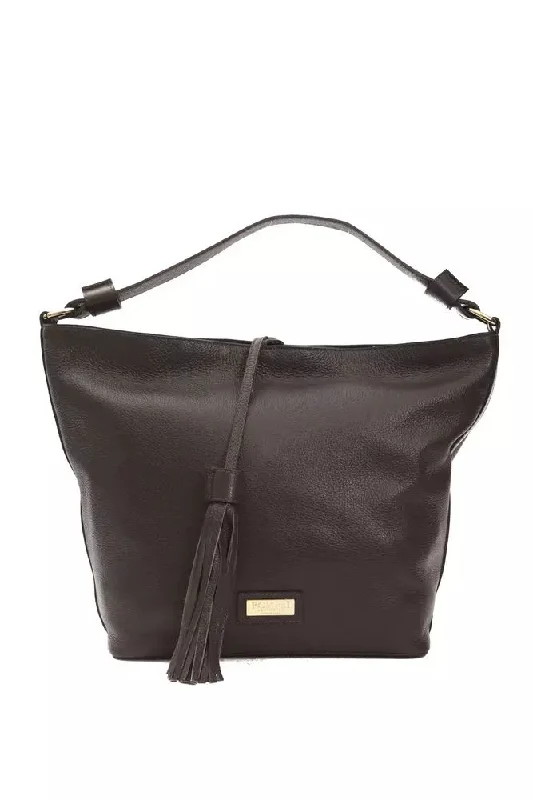 Eco-Friendly Bags For Sustainable Fashion Lovers Pompei Donatella Elegant Leather Shoulder Bag in Earthy Women's Eco-Friendly Bags For Sustainable Fashion Lovers Pompei Donatella Elegant Leather Shoulder Bag in Earthy Women's