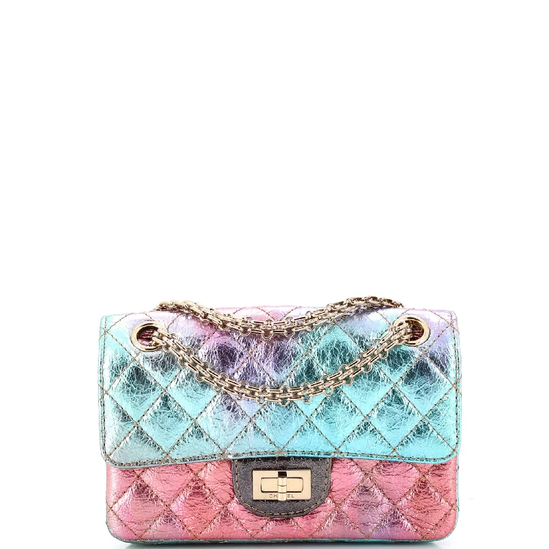 Black Friday Deals On Stylish Handbags Rainbow Reissue 2.55 Flap Bag Quilted Multicolor Metallic Goatskin Mini Black Friday Deals On Stylish Handbags Rainbow Reissue 2.55 Flap Bag Quilted Multicolor Metallic Goatskin Mini