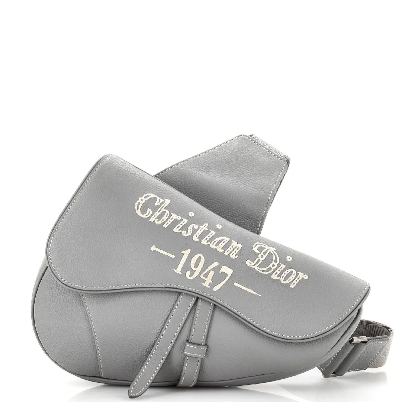 Inspired Bags For Luxury Fashion Lovers Saddle Crossbody Bag Leather with Logo Applique Inspired Bags For Luxury Fashion Lovers Saddle Crossbody Bag Leather with Logo Applique