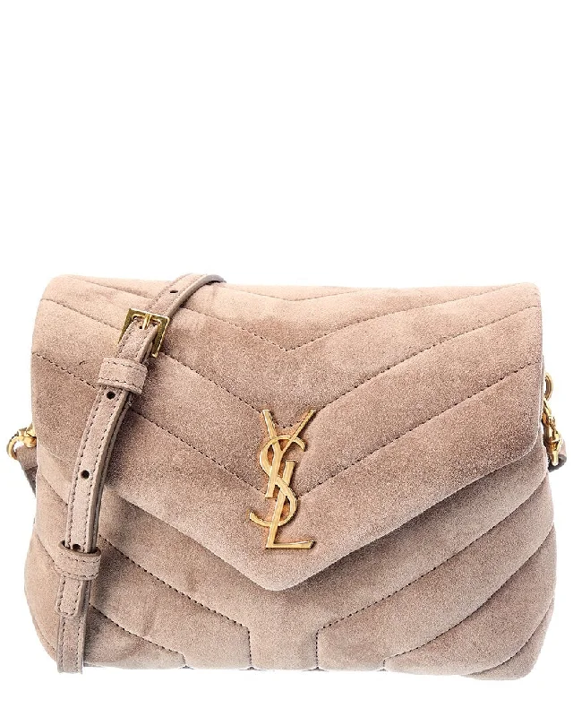 Odor-Resistant And Budget Bags Saint Laurent LouLou Toy Suede & Leather Shoulder Bag Odor-Resistant And Budget Bags Saint Laurent LouLou Toy Suede & Leather Shoulder Bag