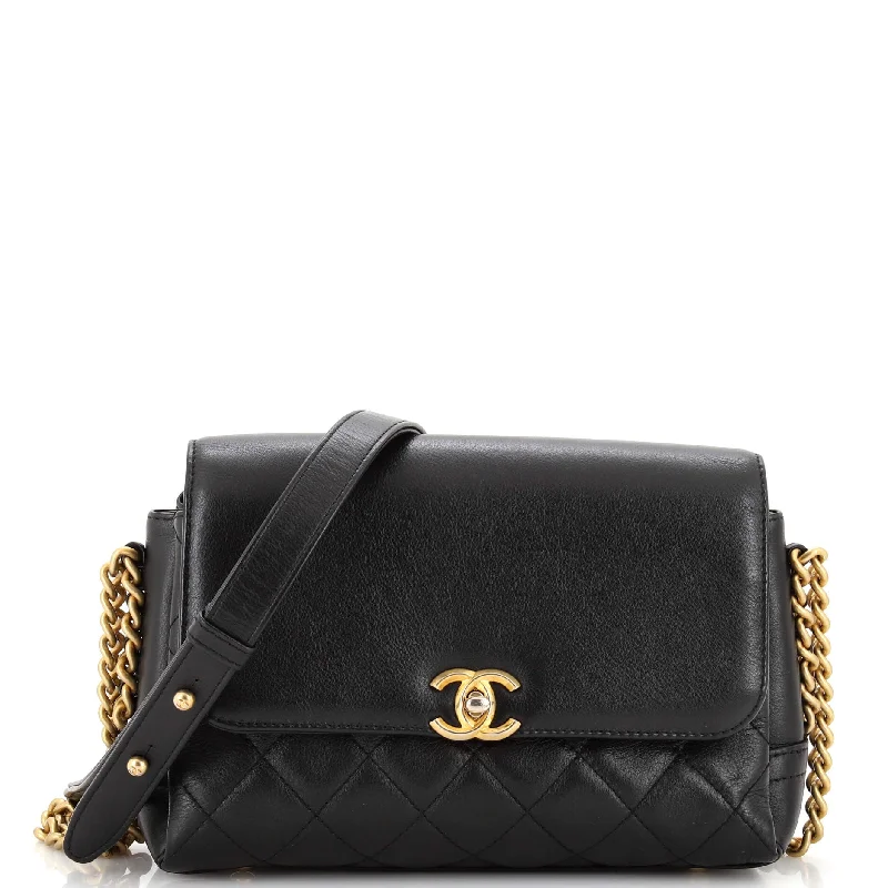 Black Friday And Cyber Monday Bag Deals Side Chain Compartment Flap Bag Quilted Goatskin Medium Black Friday And Cyber Monday Bag Deals Side Chain Compartment Flap Bag Quilted Goatskin Medium
