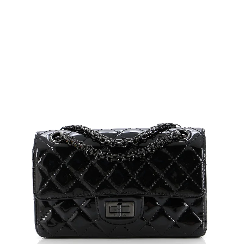 Discounted Designer Bags For Clearance Sale So Black Reissue 2.55 Flap Bag Quilted Patent Mini Discounted Designer Bags For Clearance Sale So Black Reissue 2.55 Flap Bag Quilted Patent Mini