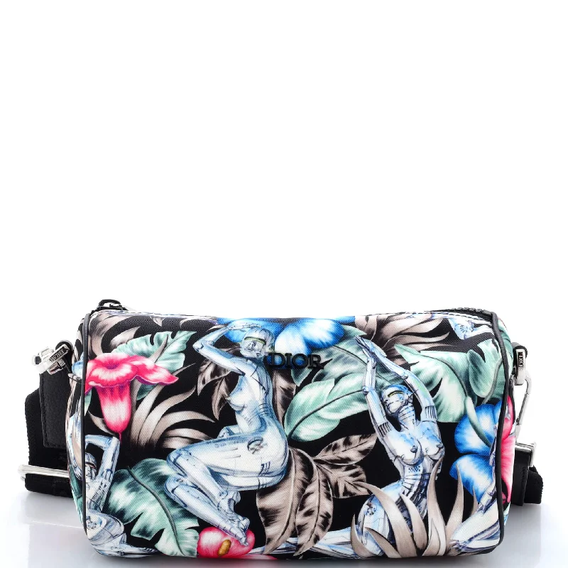 Stylish Bags For Fashion Influencers And Bloggers Sorayama Roller Messenger Bag Printed Nylon Stylish Bags For Fashion Influencers And Bloggers Sorayama Roller Messenger Bag Printed Nylon