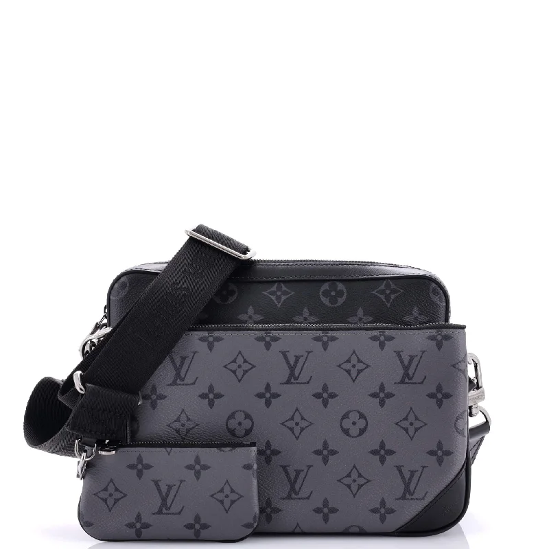 Bags With Tsa-Approved Features Trio Messenger Bag Reverse Monogram Eclipse Canvas Bags With Tsa-Approved Features Trio Messenger Bag Reverse Monogram Eclipse Canvas