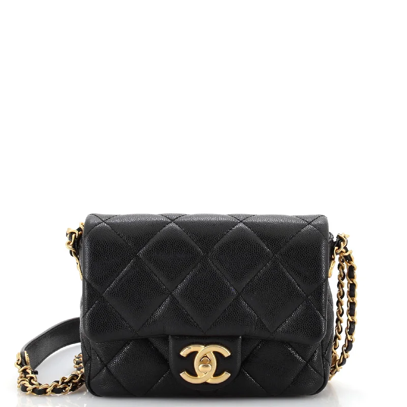 Black Friday Deals On Stylish Handbags Twist Your Buttons Flap Bag Quilted Caviar Mini Black Friday Deals On Stylish Handbags Twist Your Buttons Flap Bag Quilted Caviar Mini