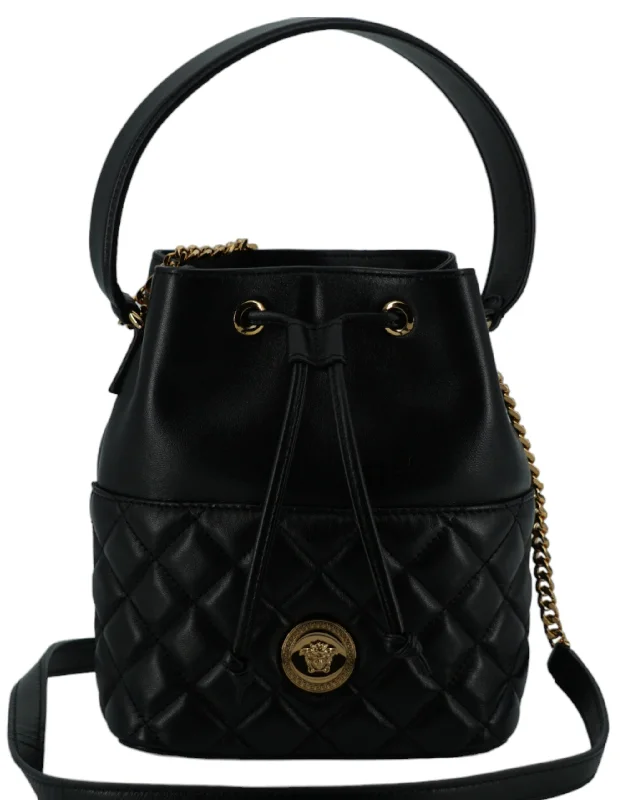 Romantic Valentine's Day Bags With Promotions Versace Calf Leather Small Bucket Shoulder Women's Bag Romantic Valentine's Day Bags With Promotions Versace Calf Leather Small Bucket Shoulder Women's Bag