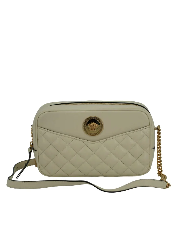 High-Quality Bags On Flash Sale Versace Lamb Leather Medium Camera Shoulder Women's Bag High-Quality Bags On Flash Sale Versace Lamb Leather Medium Camera Shoulder Women's Bag