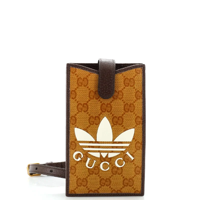 Discounted Designer Bags For Clearance Sale x adidas Phone Crossbody Bag GG Coated Canvas Discounted Designer Bags For Clearance Sale x adidas Phone Crossbody Bag GG Coated Canvas